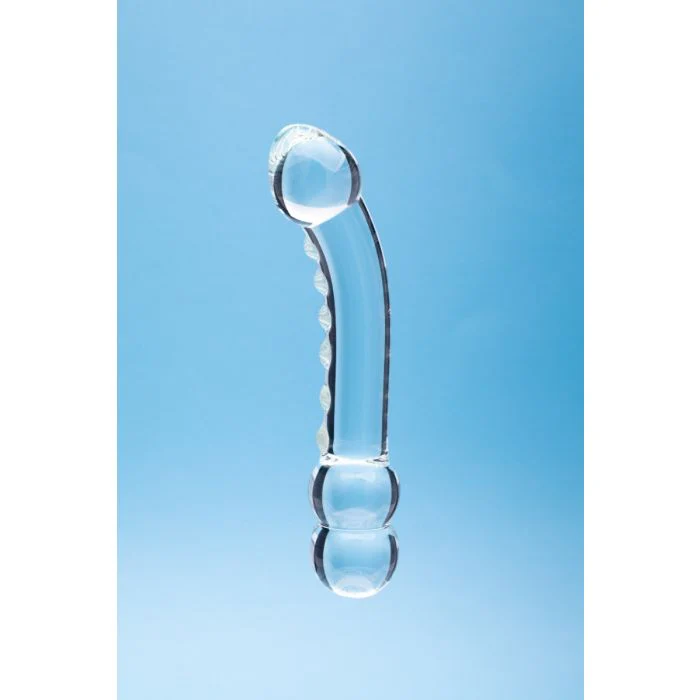Clarity Glass Dildo - Celestial Ridge
