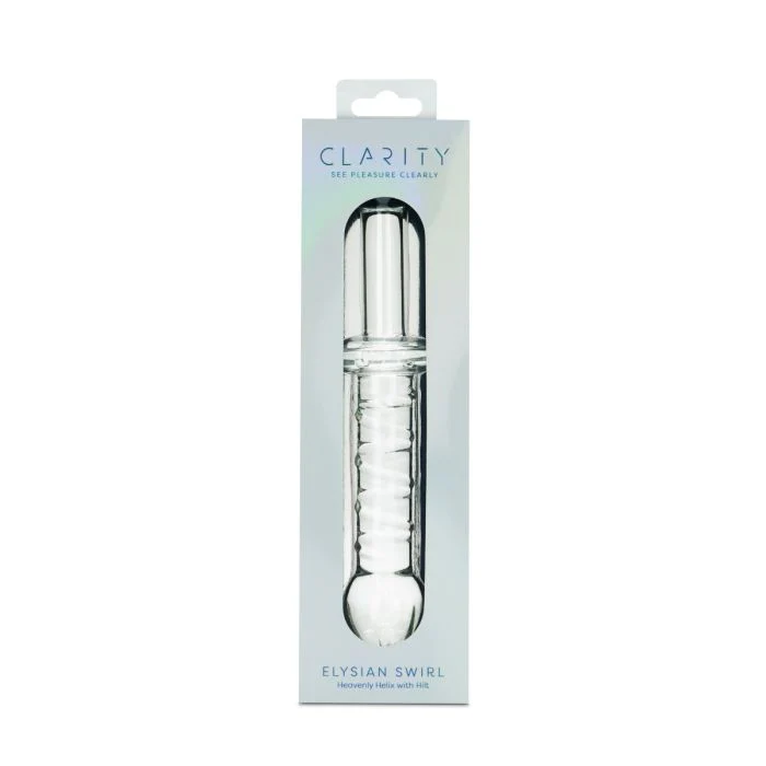 Clarity Glass Dildo - Elysian Swirl - Image 2