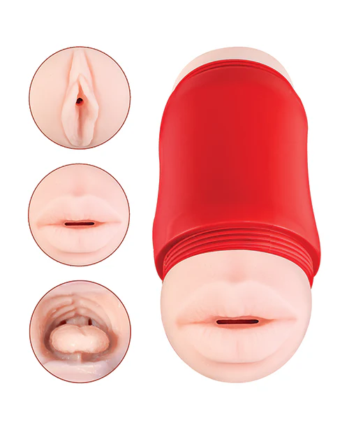 Delite Two Ways Mouth & Pussy