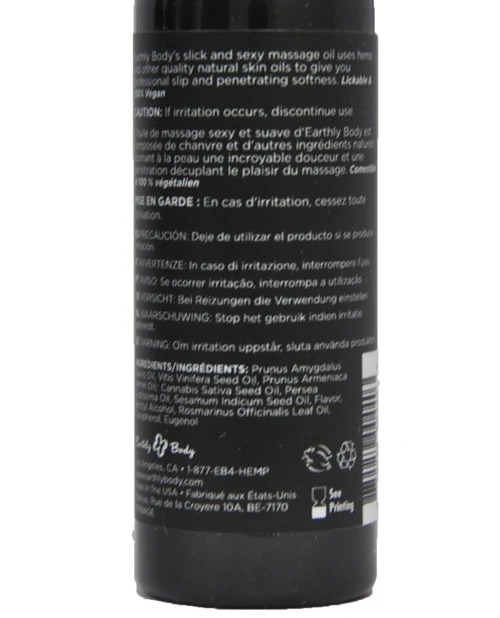 Earthly Body Edible Massage Oil - Image 22