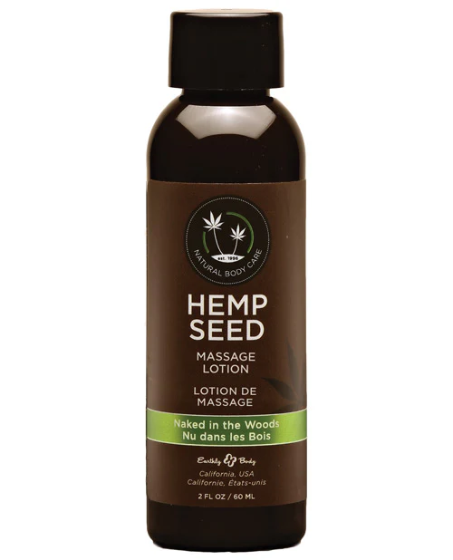 Earthly Body Hemp Seed Massage Lotion