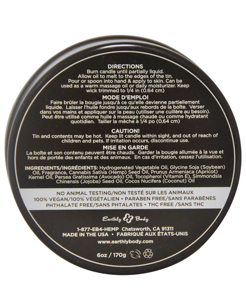 Earthly Body Suntouched Hemp Candle - Image 11