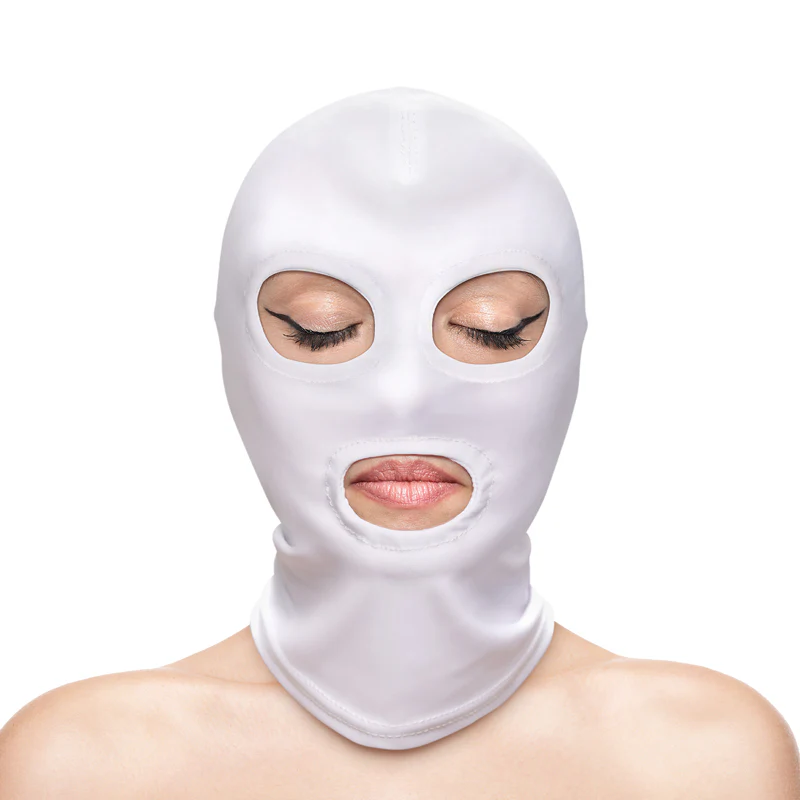 White Eyes & Mouth Hood