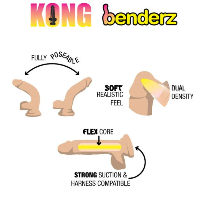 Kong Benderz Dual Density Dong - Image 9