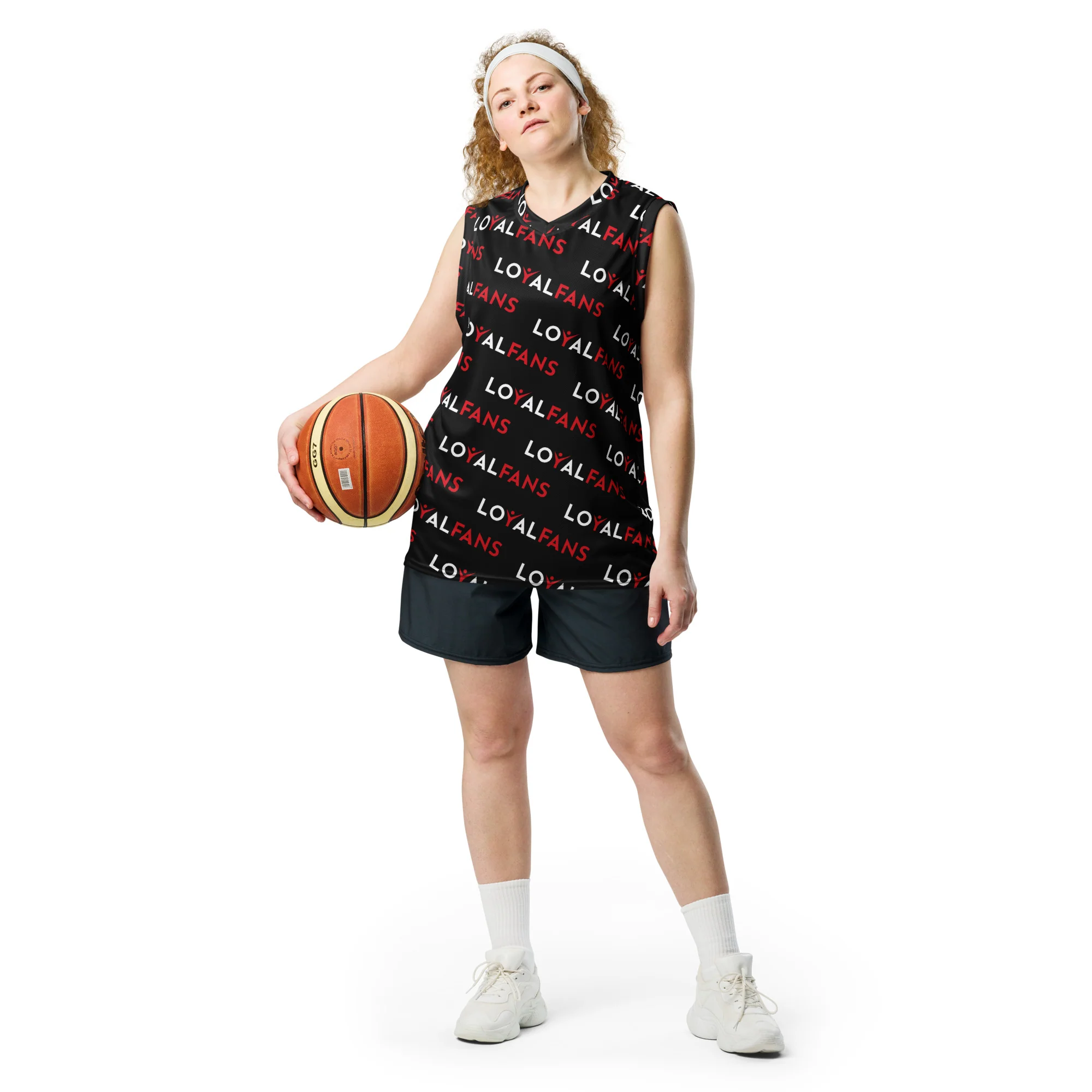 Loyalfans - Recycled unisex basketball jersey