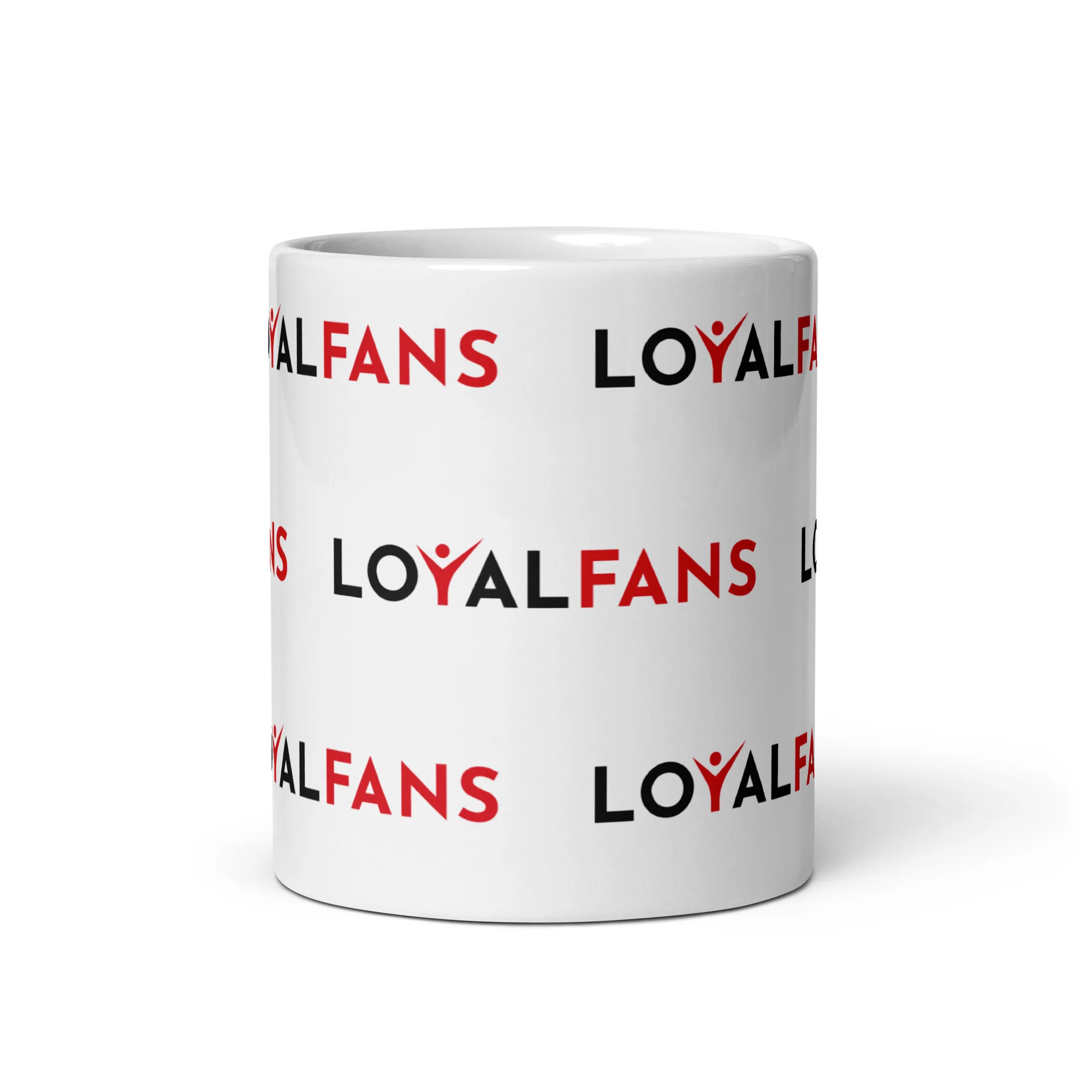 Loyalfans - Glossy Mug White