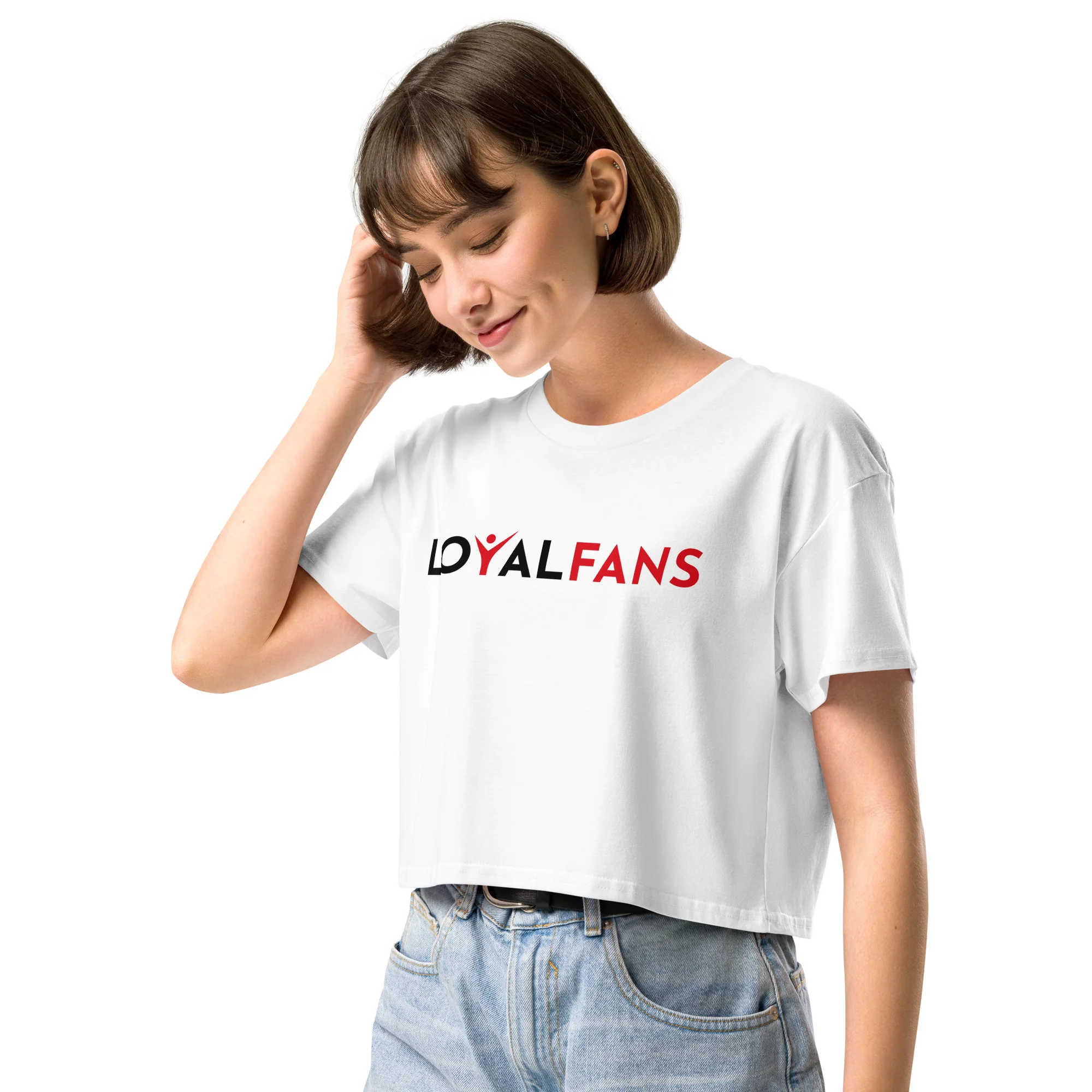 Loyalfans - Cotton Crop Top
