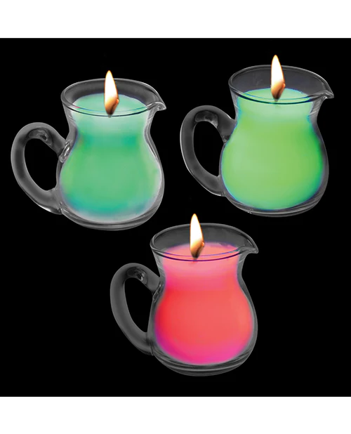 Master Series UV Blacklight Reactive Drip Candle