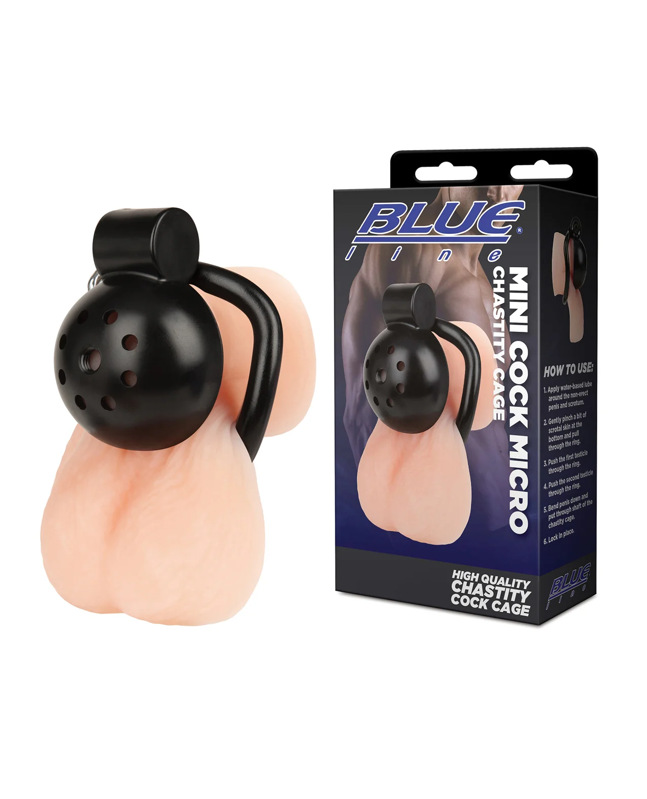 Mini Cock Micro Chastity Cage - Image 2