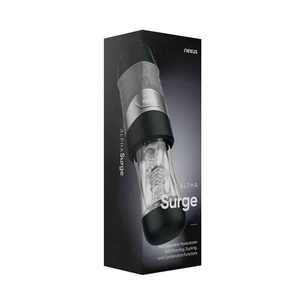 Nexus Alpha Surge – Rechargeable Suction and Rotation Stroker
