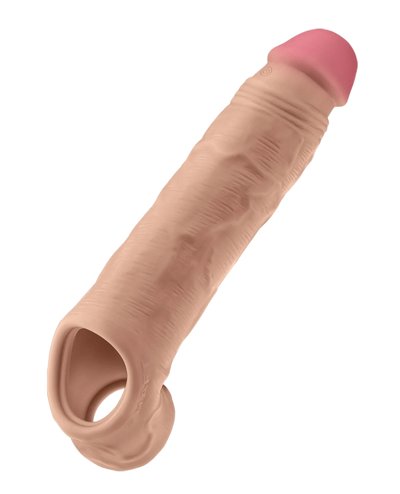 Shaft Flexskin Silicone 8.8" Vibrating Sheath