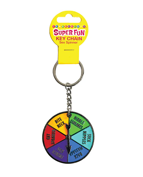Sex Spinner Key Chain