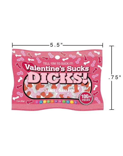 Valentine's Sucks Dicks Candy
