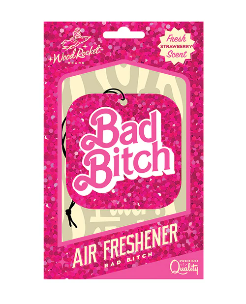 Wood Rocket "Bad Bitch" Air Freshener